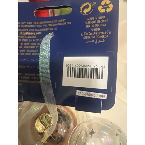 Walt Disney World 50th Anniversary Ornament With Cinderella Castle - Picture 8 of 11